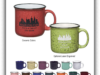 assorted color mugs ready for your printed logo