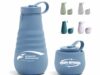 collapsible plastic drink ware in multiple pastel colors - ready for your logo